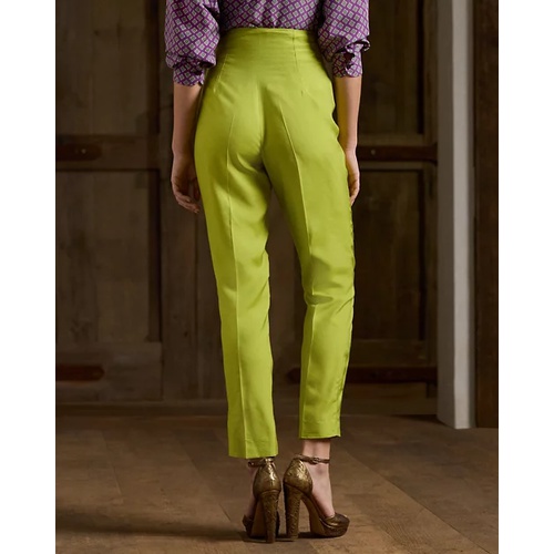 폴로 랄프로렌 Ramona Silk-Blend Shantung Pant