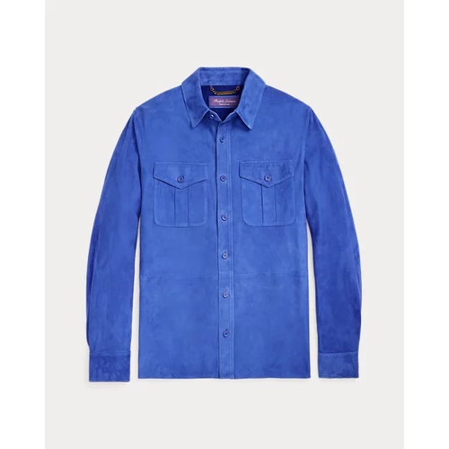 폴로 랄프로렌 Suede Overshirt