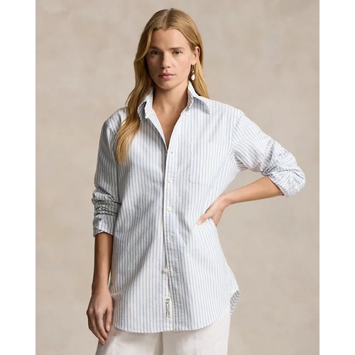 폴로 랄프로렌 Classic Fit Striped Oxford Shirt