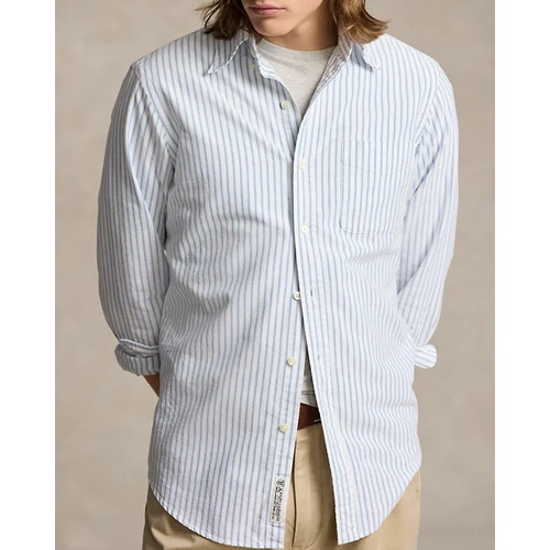 폴로 랄프로렌 Classic Fit Striped Oxford Shirt