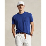 Classic Fit Cotton-Linen Pocket T-Shirt