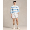 5-Inch Relaxed Fit Twill Rugby Short