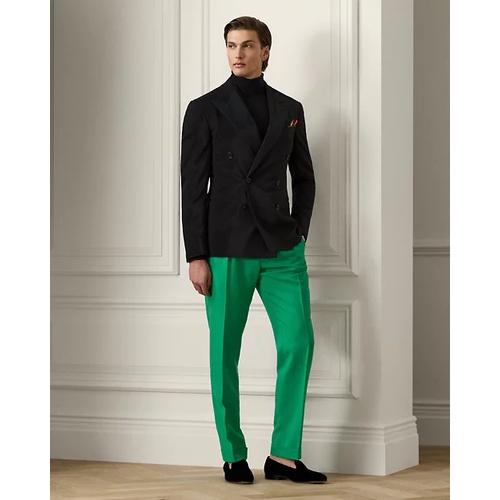 폴로 랄프로렌 Gregory Hand-Tailored Silk Trouser