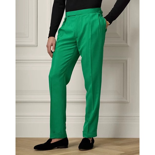 폴로 랄프로렌 Gregory Hand-Tailored Silk Trouser