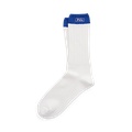 Ribbed Cotton-Blend Crew Socks