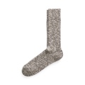 Marled Stretch Cotton-Blend Socks