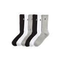 Cotton-Blend Crew Sock 6-Pack