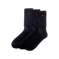 Cotton-Blend Crew Sock 3-Pack