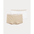 Stretch Jersey Boy Short 2-Pack