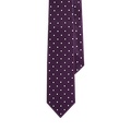 Polka-Dot Silk Satin Tie