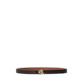 Logo Reversible Leather Skinny Belt