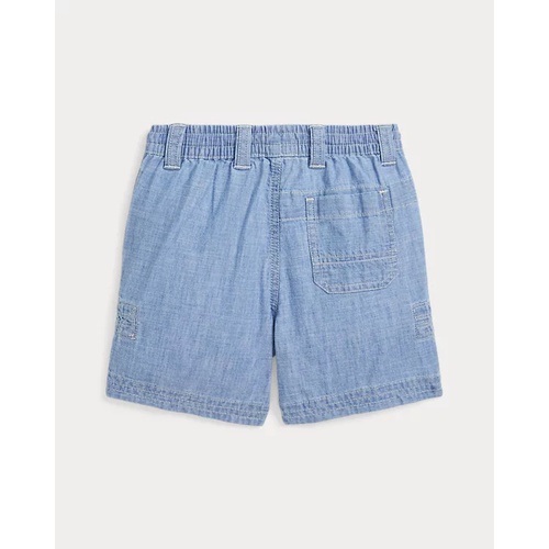 폴로 랄프로렌 Indigo Chambray Drawstring Short