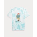 Polo Bear Tie-Dye-Print Cotton Tee