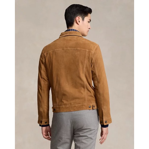 폴로 랄프로렌 Suede Trucker Jacket