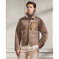 Lionel Leather-Trim Shearling Jacket