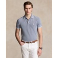 Custom Slim Fit Stretch Mesh Polo Shirt