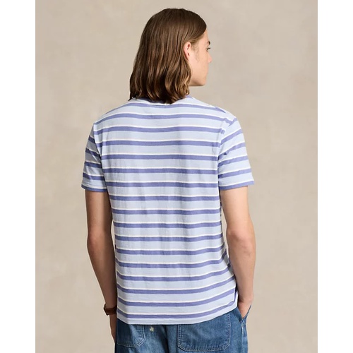 폴로 랄프로렌 Standard Fit Striped Jersey T-Shirt