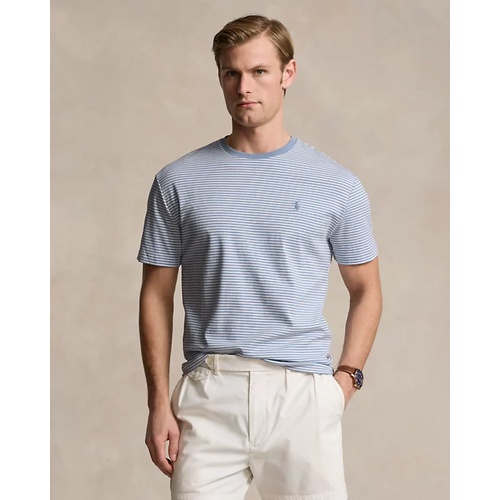 폴로 랄프로렌 Classic Fit Striped Soft Cotton T-Shirt