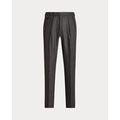 Pleated Wool Flannel Trouser