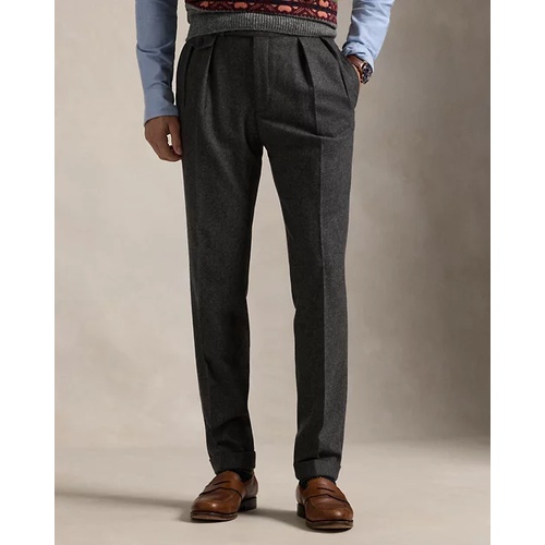 폴로 랄프로렌 Pleated Wool Flannel Trouser