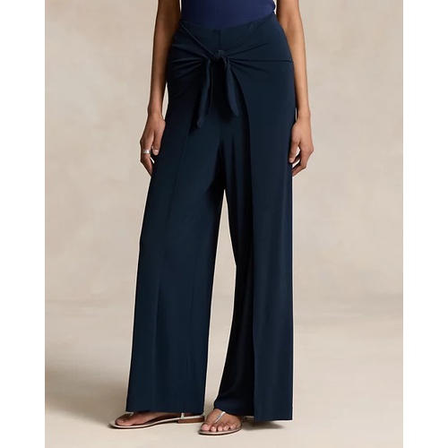 폴로 랄프로렌 Jersey Wide-Leg Wrap Pant