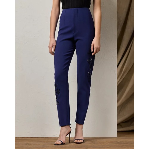 폴로 랄프로렌 Ramona Embellished Stretch Wool Pant