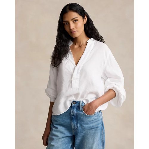 폴로 랄프로렌 Linen Blouse