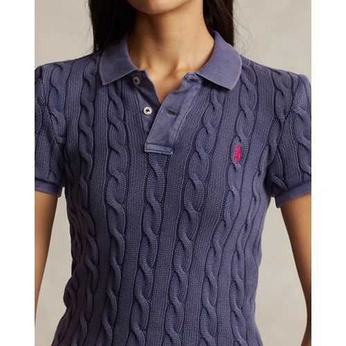 폴로 랄프로렌 Cable-Knit Polo Shirt