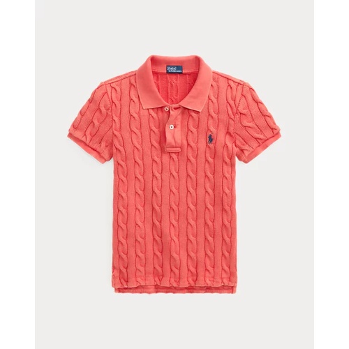 폴로 랄프로렌 Cable-Knit Polo Shirt