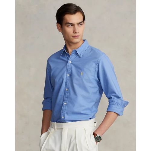 폴로 랄프로렌 Slim Fit Garment-Dyed Oxford Shirt - All Fits