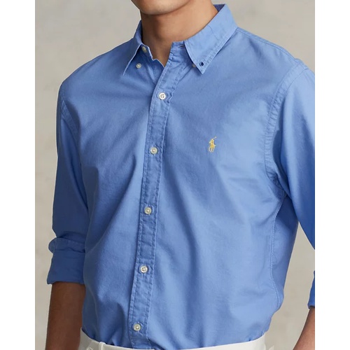 폴로 랄프로렌 Slim Fit Garment-Dyed Oxford Shirt - All Fits