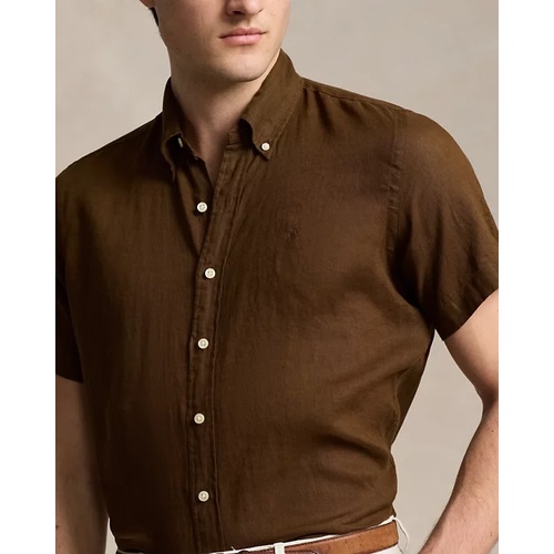 폴로 랄프로렌 Classic Fit Linen Shirt