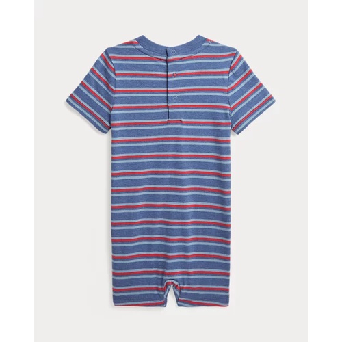 폴로 랄프로렌 Striped Cotton Jersey Shortall