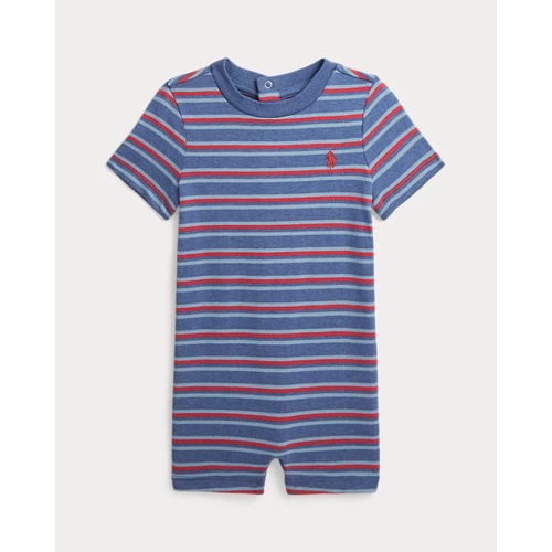 폴로 랄프로렌 Striped Cotton Jersey Shortall