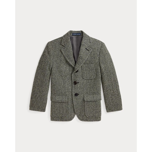 폴로 랄프로렌 Wool-Blend Herringbone Sport Coat