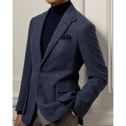 폴로 랄프로렌 Kent Hand-Tailored Glen Plaid Jacket