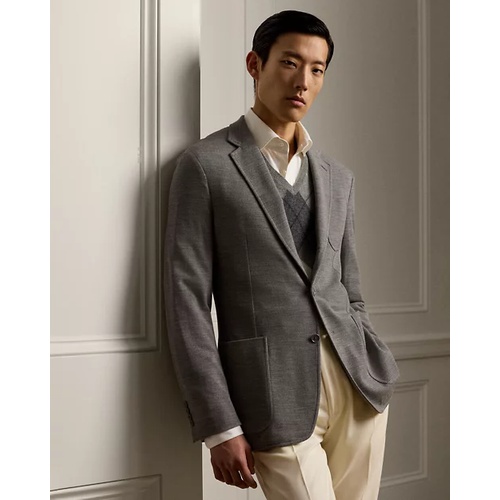 폴로 랄프로렌 Hadley Hand-Tailored Wool Pique Blazer