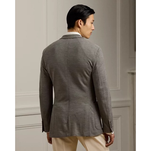 폴로 랄프로렌 Hadley Hand-Tailored Wool Pique Blazer