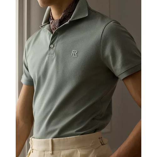 폴로 랄프로렌 Custom Slim Fit Pique Polo Shirt