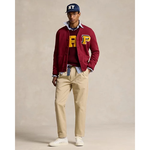 폴로 랄프로렌 Slub Fleece Letterman Cardigan