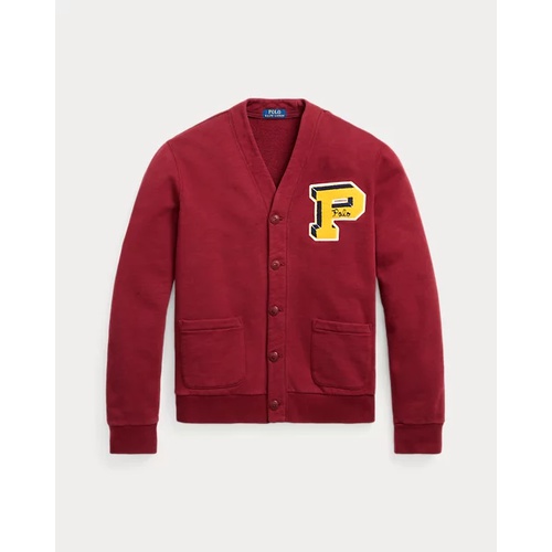 폴로 랄프로렌 Slub Fleece Letterman Cardigan