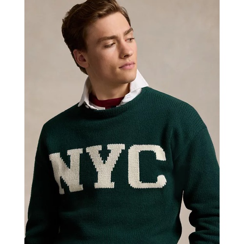폴로 랄프로렌 NYC Washable Wool-Blend Sweater