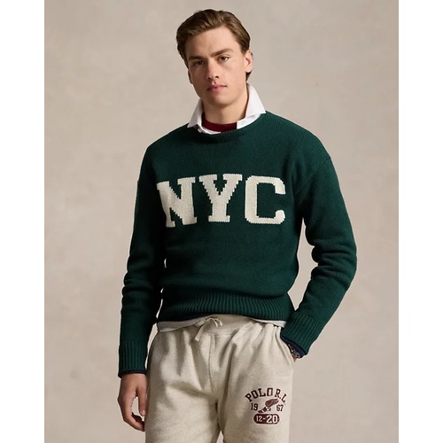 폴로 랄프로렌 NYC Washable Wool-Blend Sweater