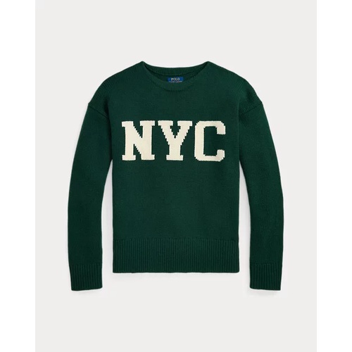 폴로 랄프로렌 NYC Washable Wool-Blend Sweater