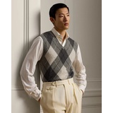 Argyle Cashmere Sweater Vest