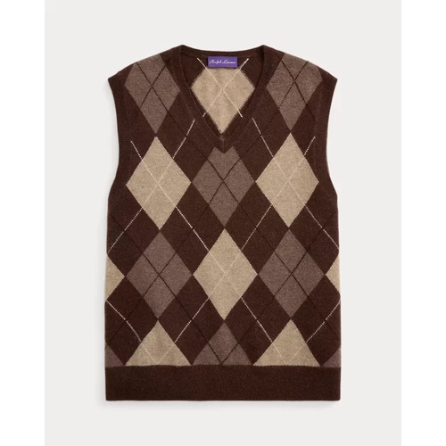 폴로 랄프로렌 Argyle Cashmere Sweater Vest