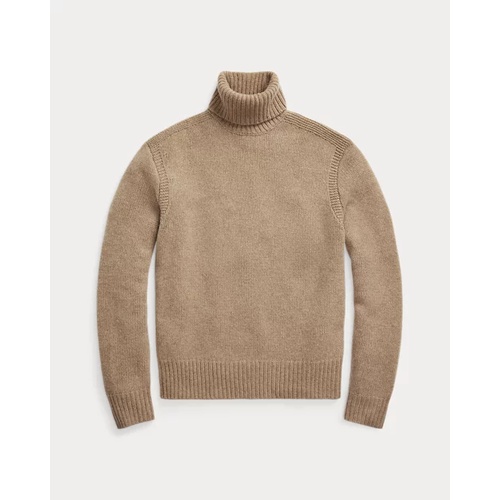 폴로 랄프로렌 Wool-Cashmere Turtleneck Sweater