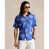 Classic Fit Hoffman Print Camp Shirt