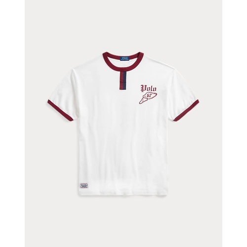 폴로 랄프로렌 Classic Fit Logo Slub Jersey T-Shirt