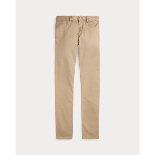 폴로 랄프로렌 Slim Fit Stretch Linen-Cotton Jean